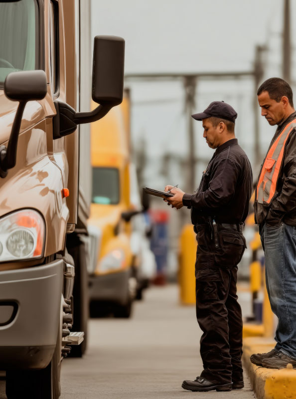 FMCSA roadside inspection enforcing English Language Proficiency requirements for CDL drivers