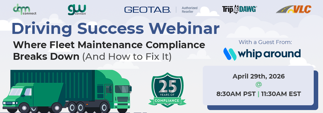 Driving Success: Where Fleet Maintenance Compliance Breaks Down (And How to Fix It) | Fleet maintenance compliance webinar | DQM Connect