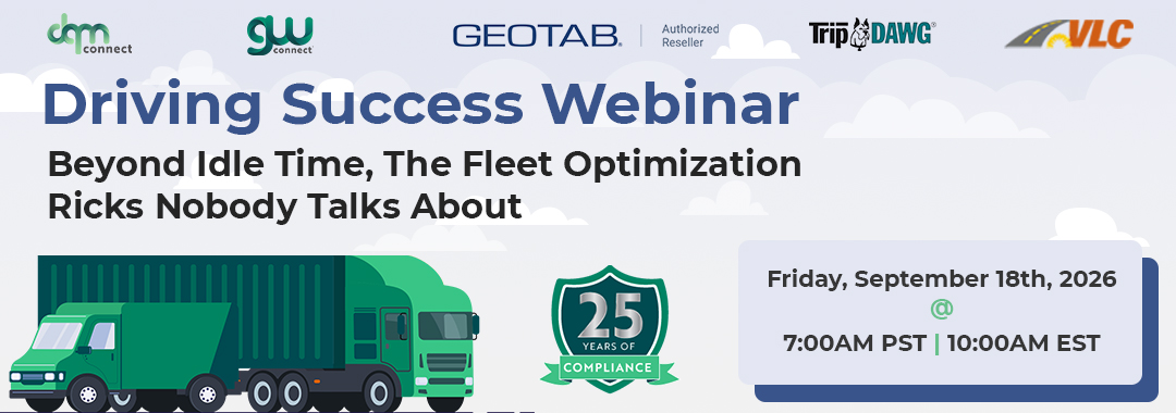 Driving Success: Driving Success Webinar: Beyond Idle Time, The Fleet Optimization Tricks Nobody Talks About | Fleet optimization strategies | DQM Connect